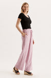 Palmer Striped Pant - Hot Pink