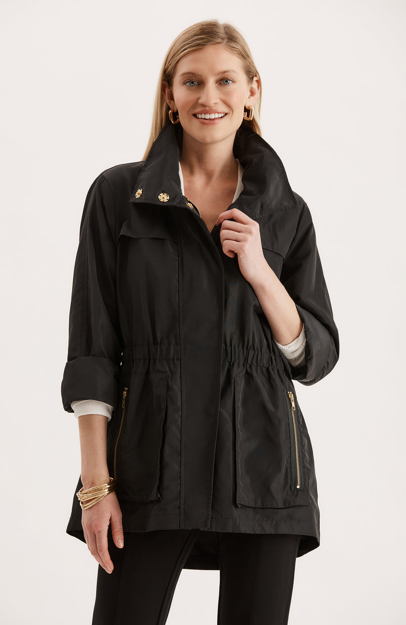 Newport Rain Slicker - Black