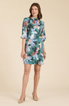 Vicky Watercolor Floral Dress - Watercolor Floral