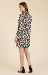 Ziva Faux Suede Big Animal Shirtdress - Big Animal