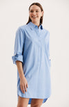 Emmaline Shirtdress - Porcelain