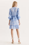 Nora Embroidered Dress - Porcelain