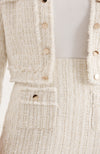 Jackie Bouclé Jacket - Ivory