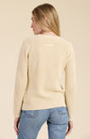 Mineral Wash Crew Neck Sweater - Blonde