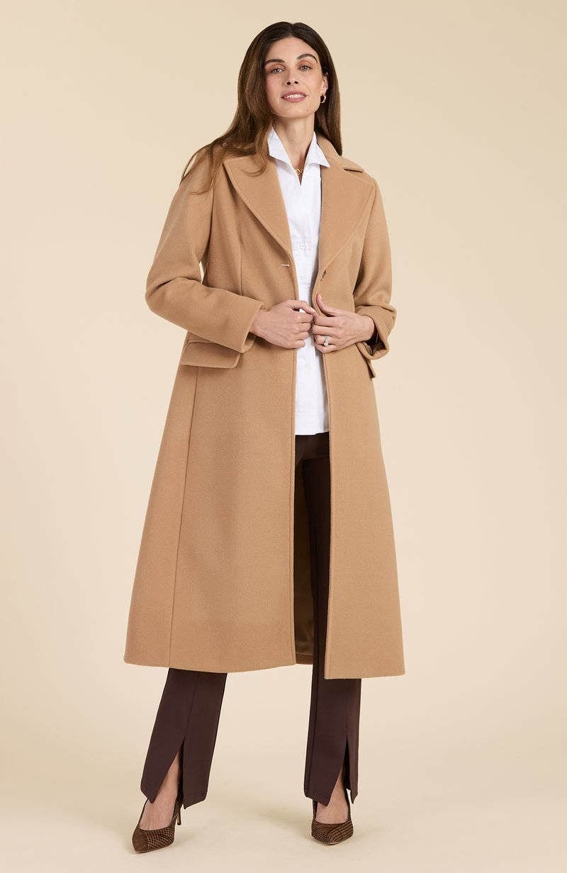 Camel Coat - Camel