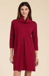 Kim Cotton Cashmere Dress - Cayenne