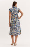 Paige Aqua Animal Dress - Aqua Animal