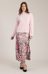 Cashmere Basketweave Sweater - Pink Mist