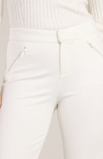 Maddie Ponte Pant - Ivory