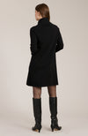 Kim Cotton Cashmere Dress - Black