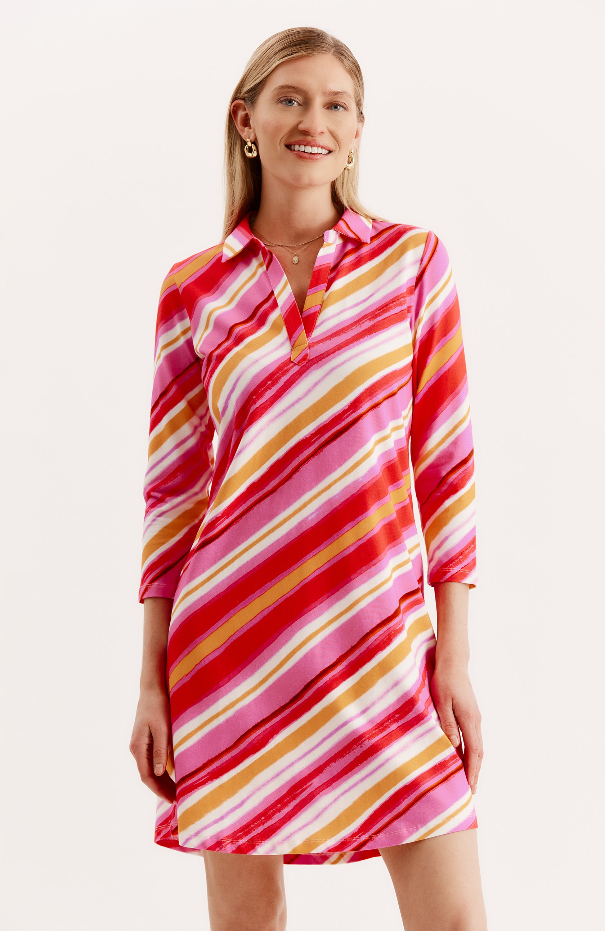 ワンピース Stripe Shirt Bubble Dress her lip to Stripe Shirt Bubble Dress her lip to