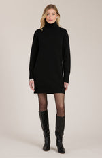 Donna Cashmere Blend Dress - Black