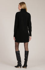 Donna Cashmere Blend Dress - Black