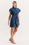 Wendy Denim Shirtdress - Dark Denim