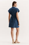 Wendy Denim Shirtdress - Dark Denim
