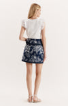 Emerson Ruffle Sleeve Tee - White