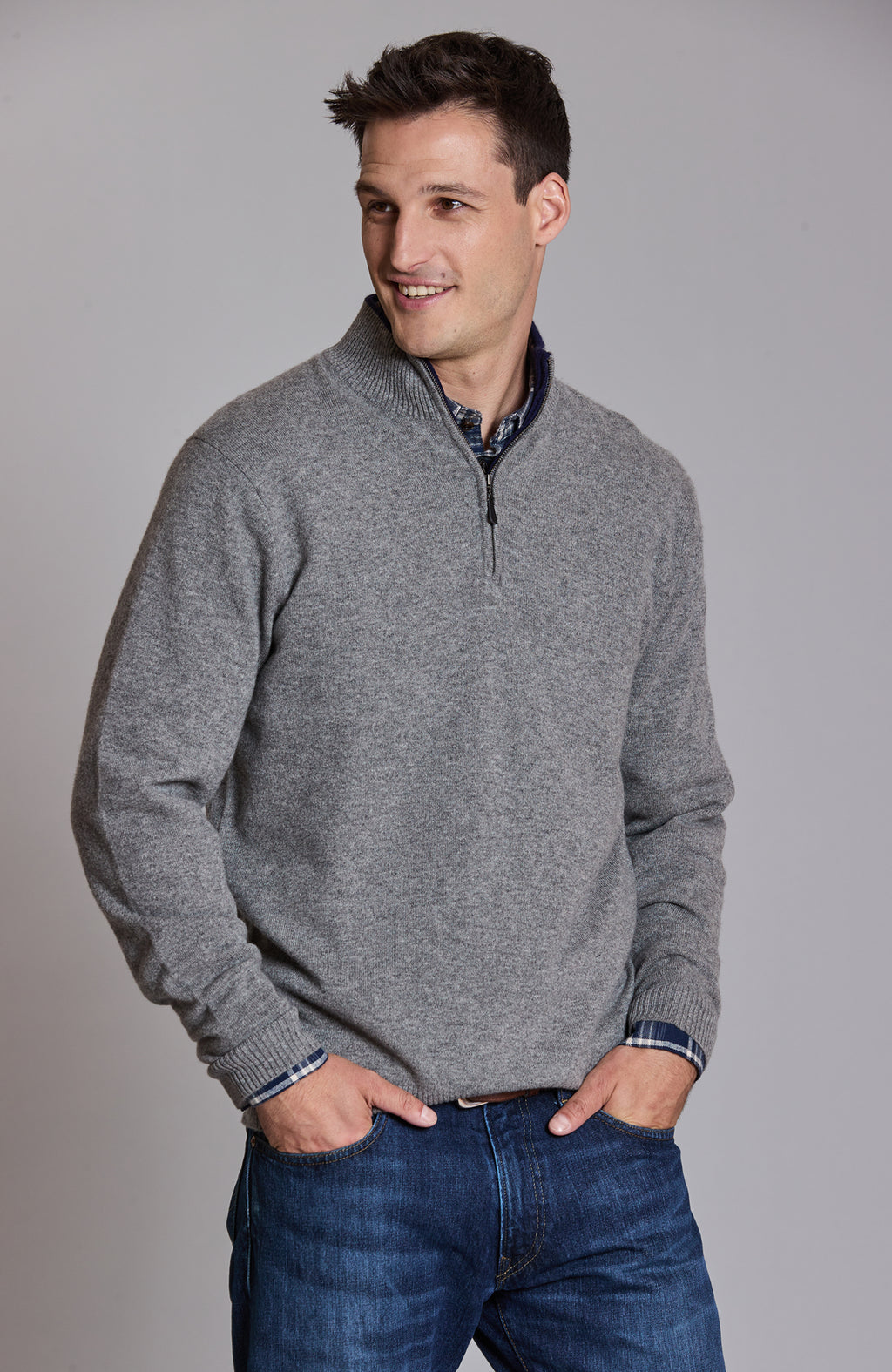 Tyler Boe V Neck discount Shaker Zipper Sweater