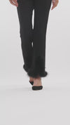 Ameret Ponte Feather Pant - Black