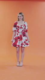 Dierdre Poppy Dress - Poppies