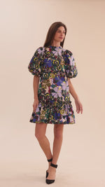 Sammy Cotton Floral Skimmer Dress - Exploded Floral