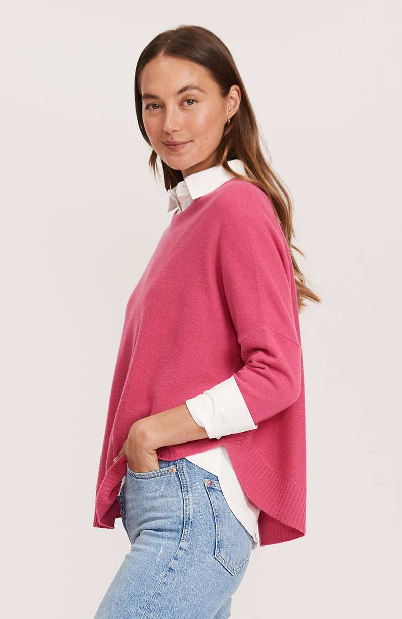 Cashmere Capelet - Dahlia