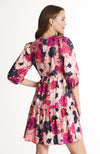 Phoebe Floral Skimmer Dress - Pink Bouquet