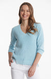 Mineral Wash Shaker Sweater - Capri